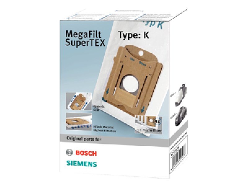 SIEMENS VZ41AFK (TYPE K) για Bosch/Siemens Σακούλες Ηλεκτρικής Σκούπας 100146