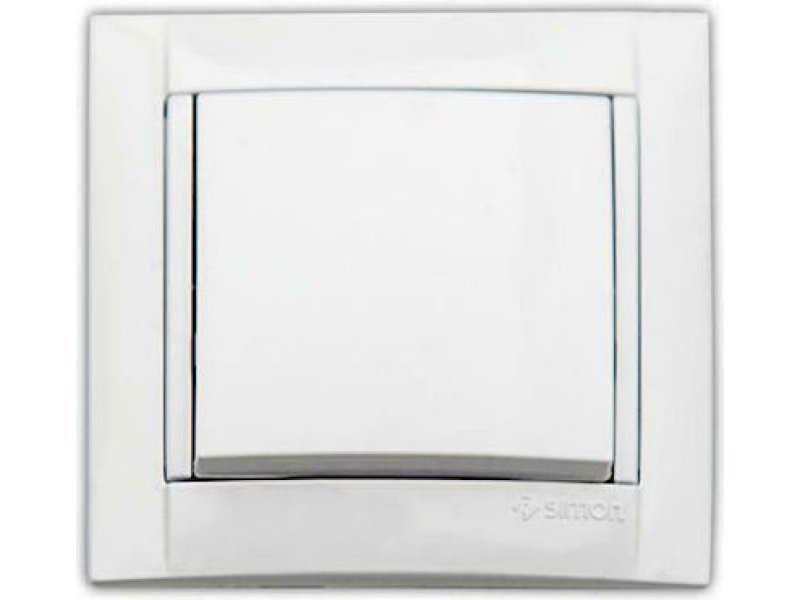 EUROLAMP 152-12001 A/R Διακόπτης Αλε-Ρετούρ Απλός Λευκός 0026018 EUROLAMP 152-12001 A/R Διακόπτης Αλε-Ρετούρ Απλός Λευκός 0026018